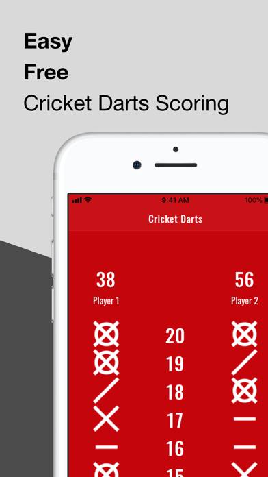 Cricket Darts - Darts Scoring skärmdump