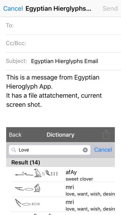Egyptian Hieroglyph App screenshot #5