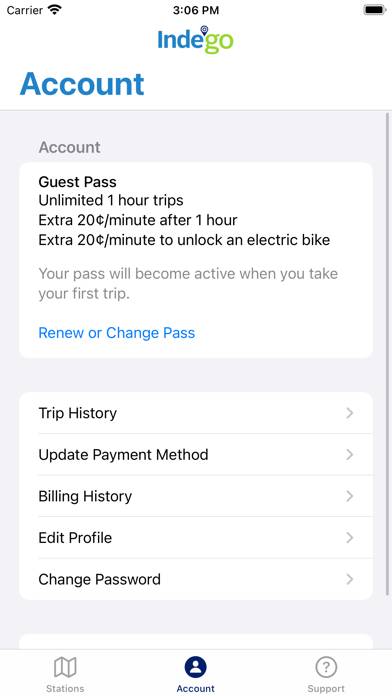 Indego Bike Share App screenshot #3
