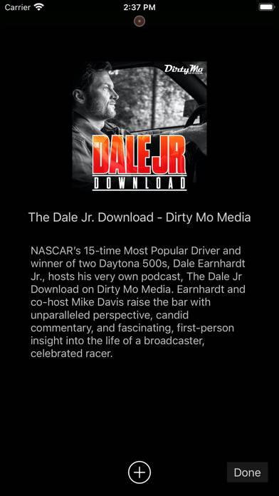 Watch Kast Audio Player Captura de pantalla de la aplicación