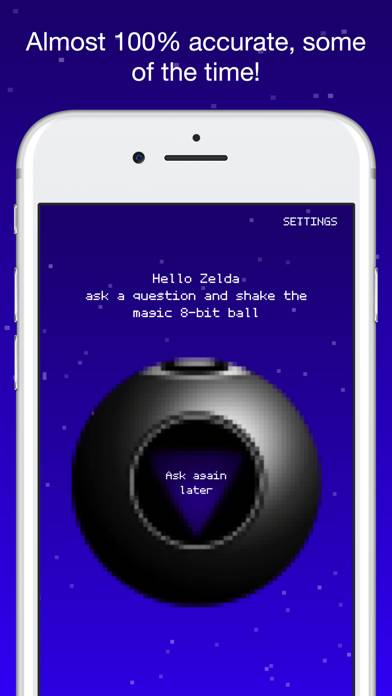 Magic 8 bit 8 ball App screenshot #2