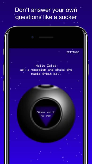 Magic 8 bit 8 ball App screenshot #4