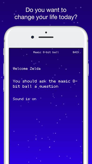 Magic 8 bit 8 ball Schermata dell'app #5