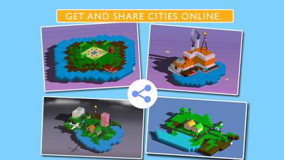 Blox 3D City Creator Captura de pantalla de la aplicación #4