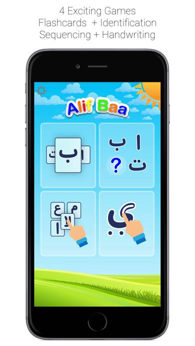 Alif Baa-Arabic Alphabet Letter Learning for Kids App skärmdump #1