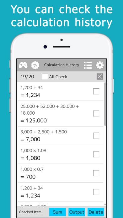 Calculator plus plusP Schermata dell'app #4