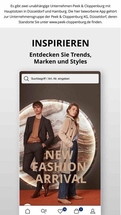 P&C* Düsseldorf Fashion Shop App-Screenshot