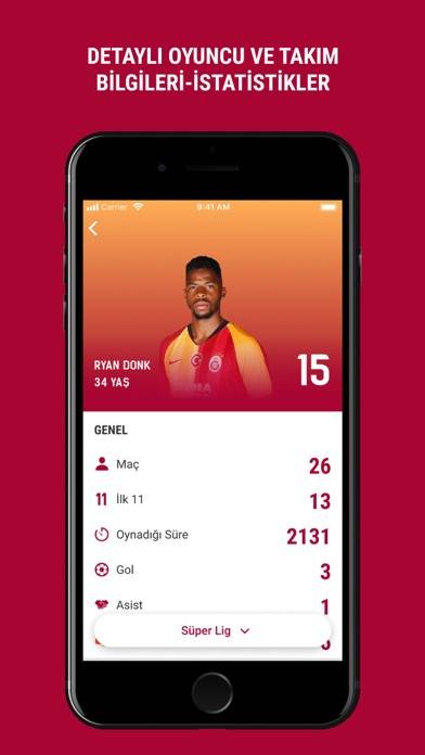 Galatasaray SK App screenshot #6