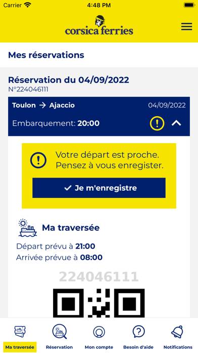 Corsica Ferries App screenshot #3