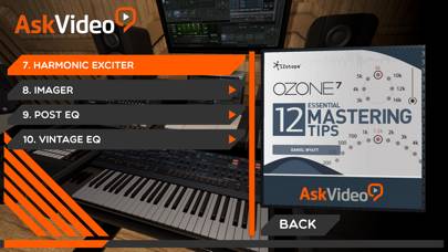 12 Mastering Tips For Ozone 7 Capture d'écran de l'application