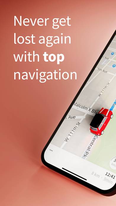 Karta GPS App skärmdump #1