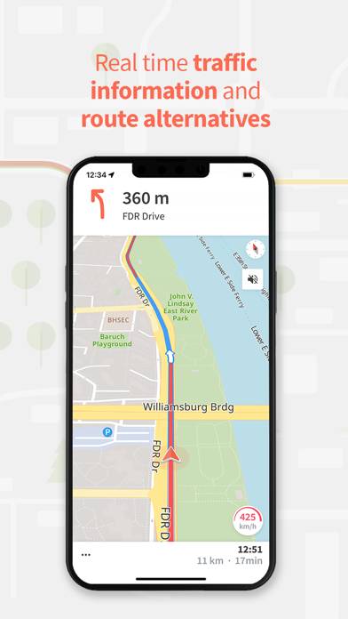 Karta GPS App skärmdump #5