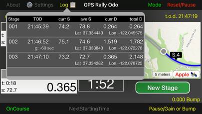 GPS Rally Odometer App screenshot #4