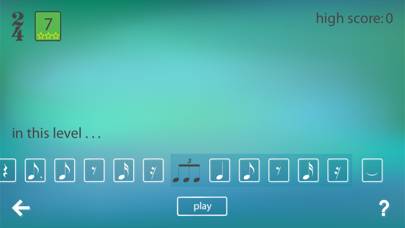 Musical Meter 3: sight-reading Captura de pantalla de la aplicación #3