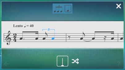 Musical Meter 3: sight-reading Captura de pantalla de la aplicación #5