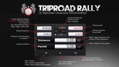 TripRoad Rally Schermata dell'app #2
