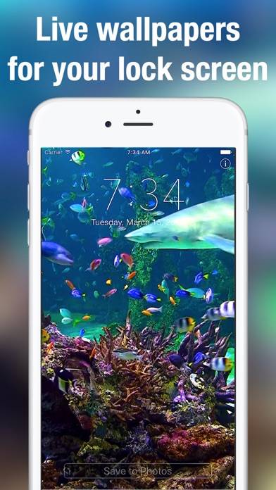 Aquarium Dynamic Wallpapers plus Schermata dell'app #1