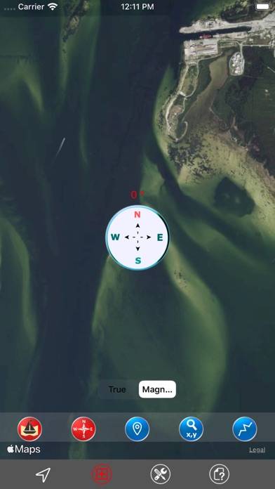 Tampa Bay (Florida) Marine GPS App screenshot