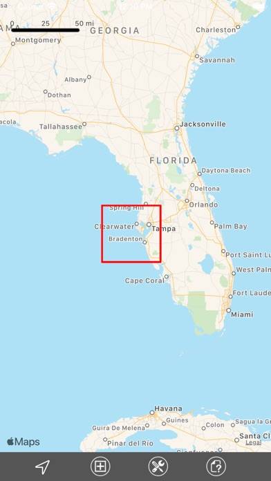 Tampa Bay (Florida) Marine GPS App screenshot