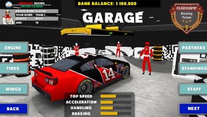 American Racing game screenshot