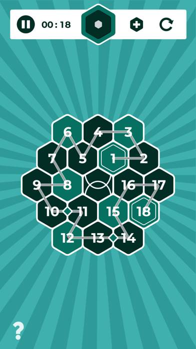 Number Mazes: Rikudo Puzzles Captura de pantalla de la aplicación #1