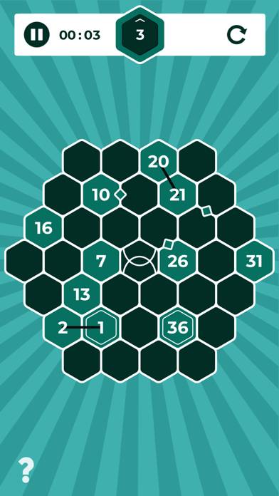 Number Mazes: Rikudo Puzzles Captura de pantalla de la aplicación #2