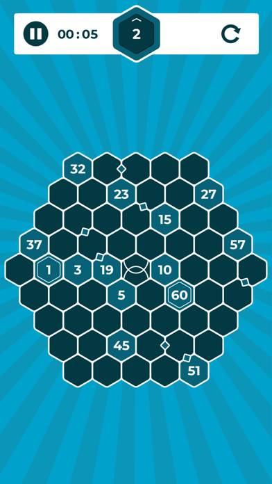 Number Mazes: Rikudo Puzzles Capture d'écran de l'application #3