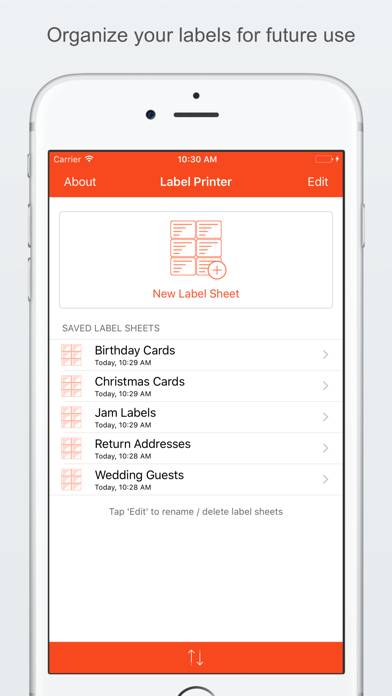 Label Printer Captura de pantalla de la aplicación #3