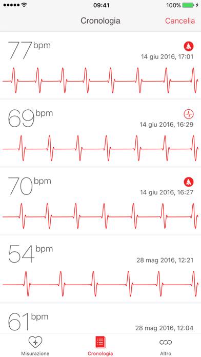 Cardiograph Schermata dell'app #3