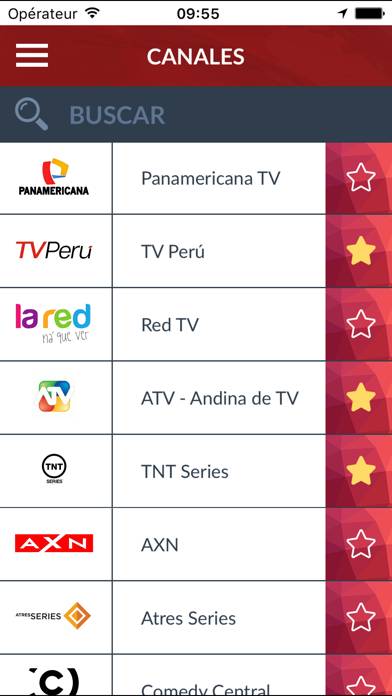 Programación TV Perú (PE) Captura de pantalla de la aplicación #1