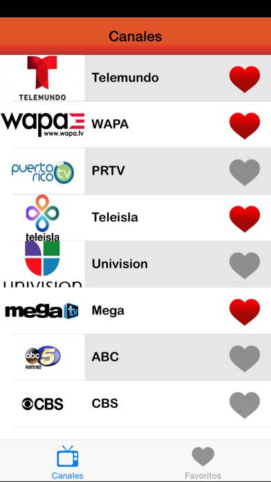 Programación TV Puerto Rico • (Guía Televisión PR) App screenshot #1