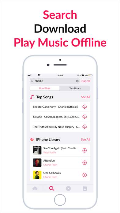 Cloud Music Offline Downloader App screenshot #1
