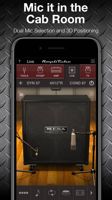 AmpliTube MESA/Boogie Captura de pantalla de la aplicación #2