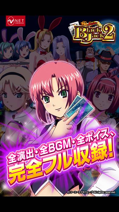 スーパーブラックジャック2 game screenshot