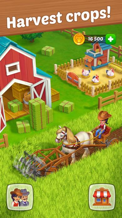 Wild West: Farm Town Build Captura de pantalla de la aplicación #1