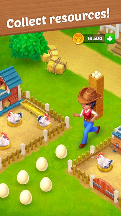 Wild West: Farm Town Build Captura de pantalla de la aplicación #2