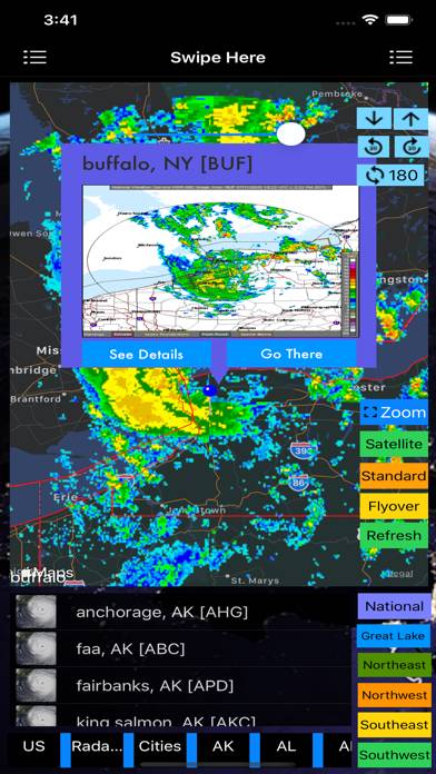 US NOAA Radars 3D Pro App screenshot #1