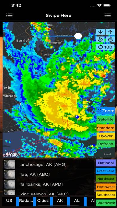 US NOAA Radars 3D Pro App screenshot #4