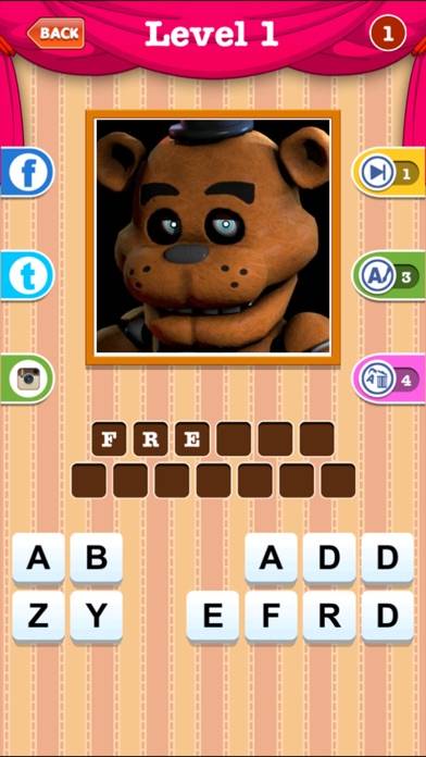 FNAF Trivia Asylum game screenshot