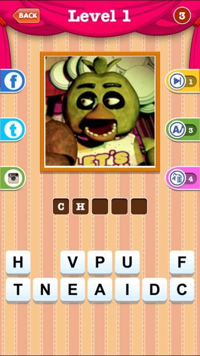 FNAF Trivia Asylum game screenshot