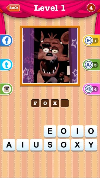 FNAF Trivia Asylum game screenshot