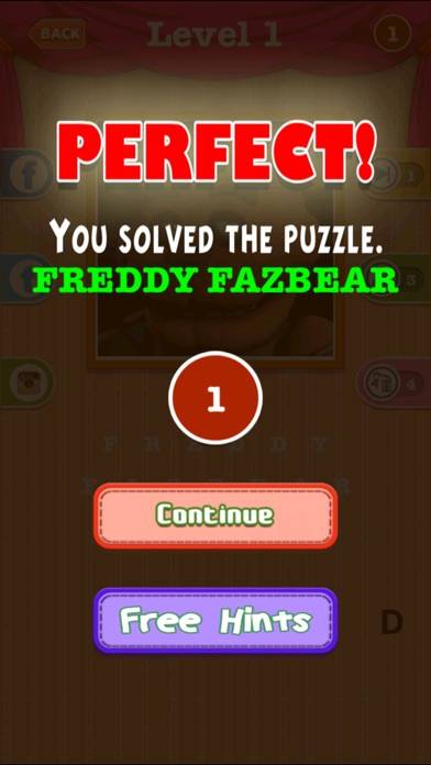 FNAF Trivia Asylum game screenshot