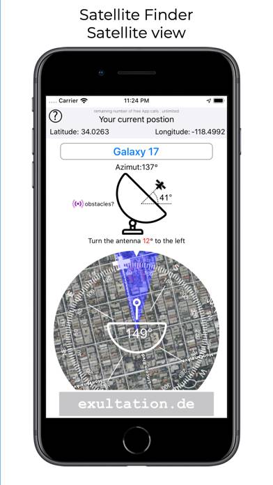 Satellite Finder (Pro) App screenshot #1