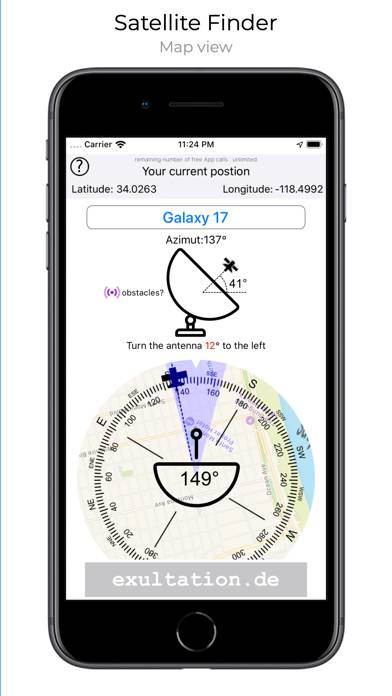 Satellite Finder (Pro) Schermata dell'app #2