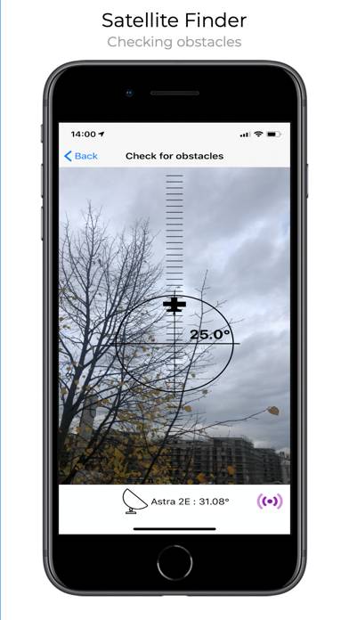 Satellite Finder (Pro) Captura de pantalla de la aplicación #4