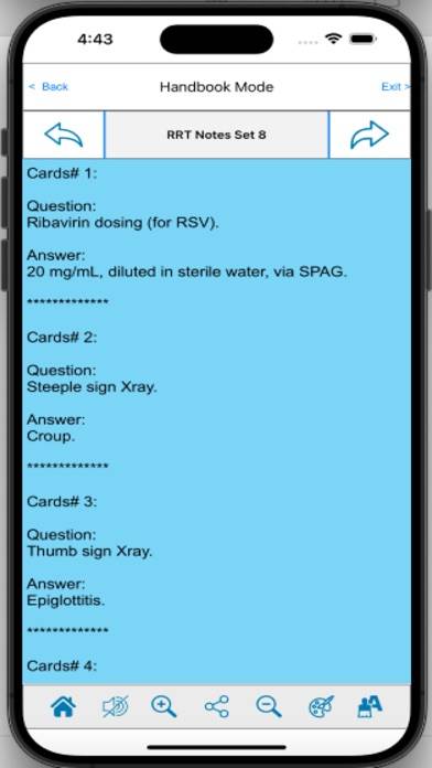 Respiratory Therapist Exam RRT App screenshot