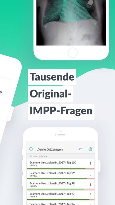 AMBOSS Kreuzen für Mediziner App-Screenshot