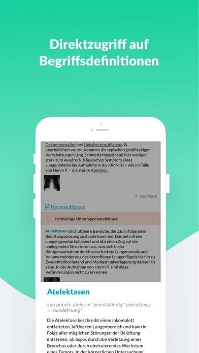 AMBOSS Kreuzen für Mediziner App-Screenshot