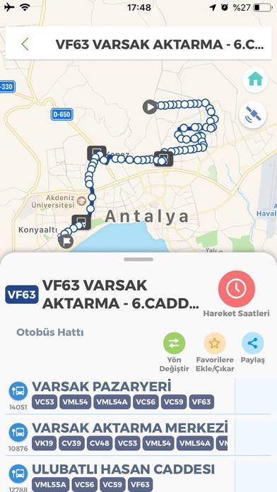 Antalyakart App screenshot #2
