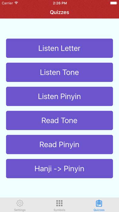 Chinese Pinyin: Learn Mandarin Captura de pantalla de la aplicación #3